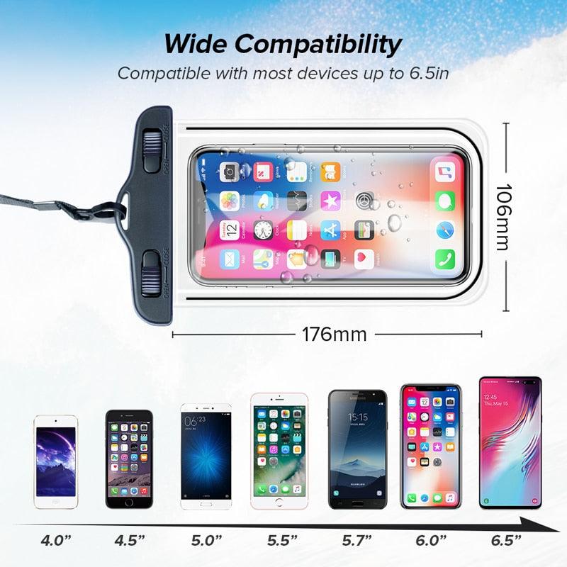 Fluorescent Waterproof Phone Pouch