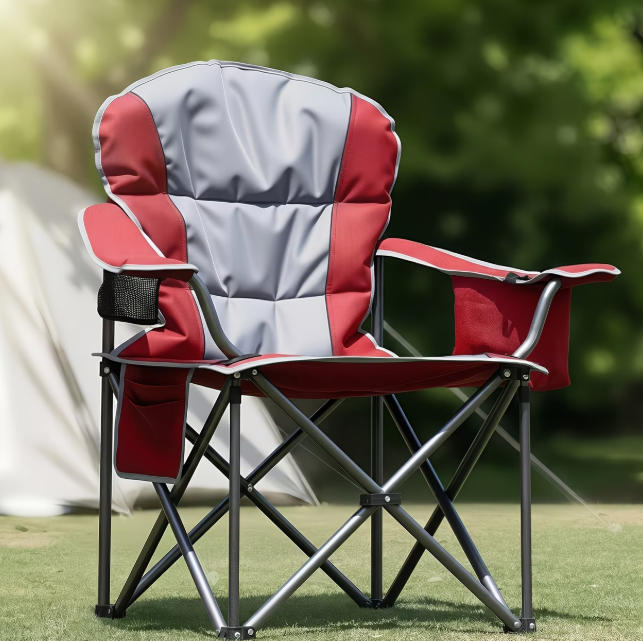 500-Lb Heavy-Duty Folding Camping Chair