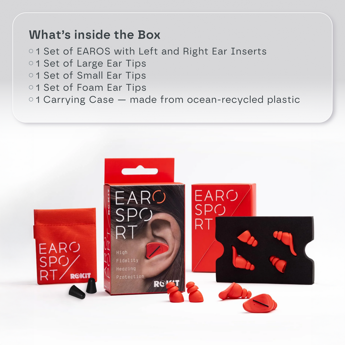 EAROS Sport – Performance Earplugs for Active & Outdoor Use