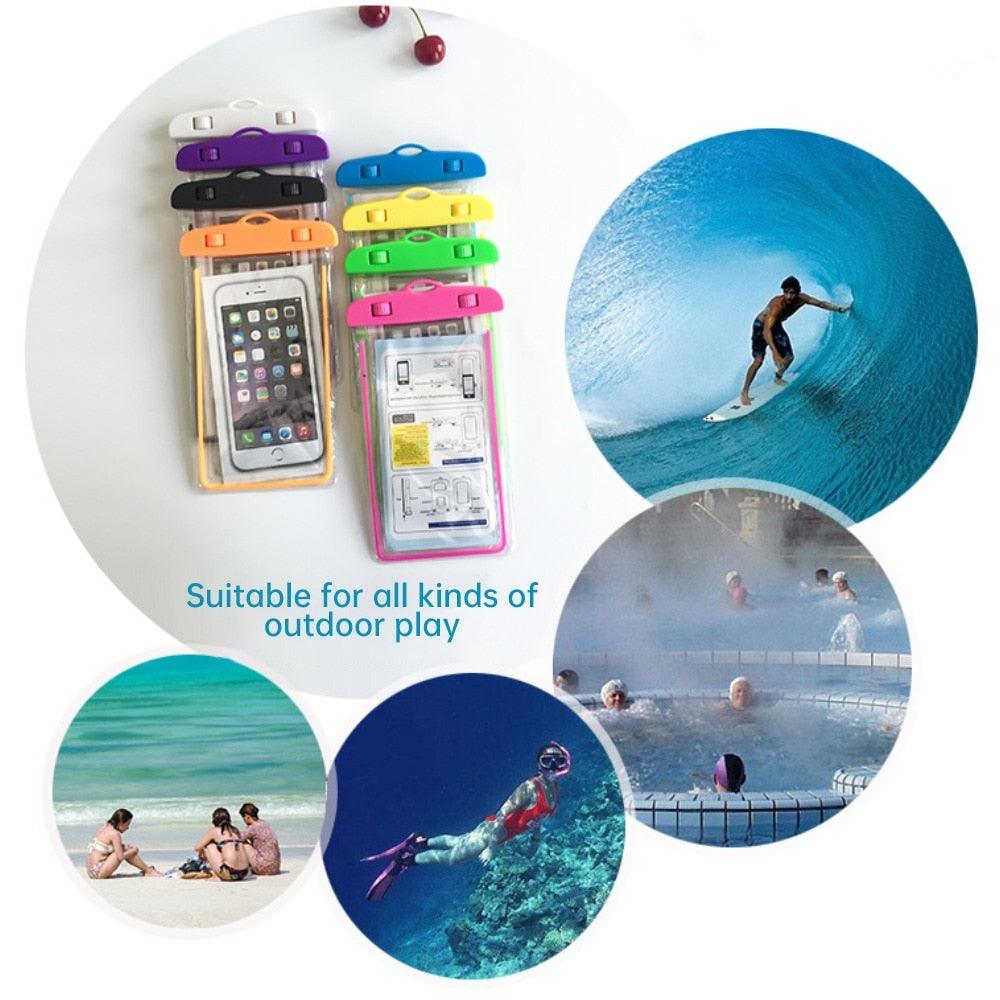 Fluorescent Waterproof Phone Pouch