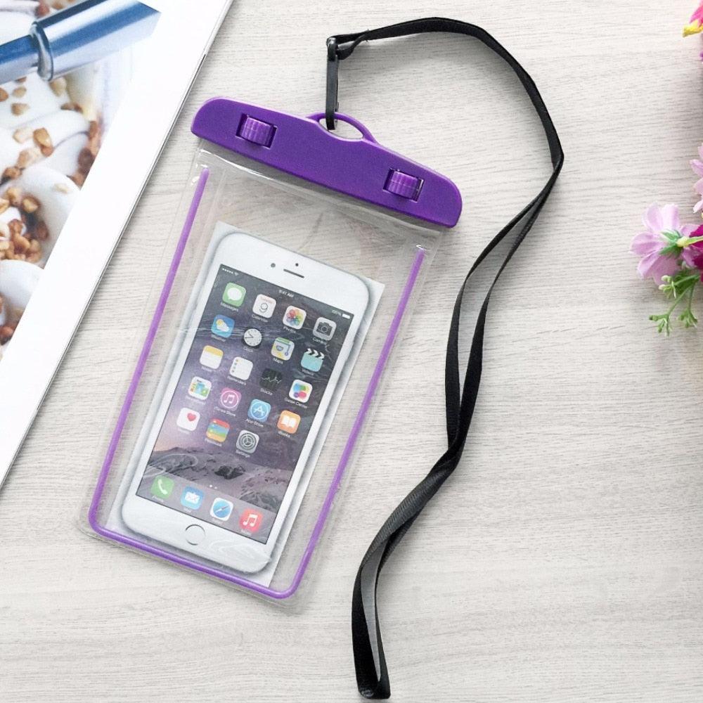 Fluorescent Waterproof Phone Pouch