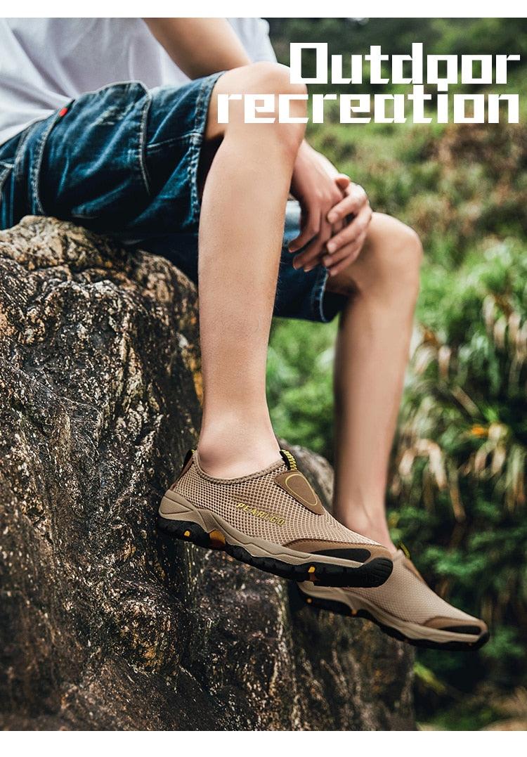 Men’s Summer Mesh Slip-On Shoes