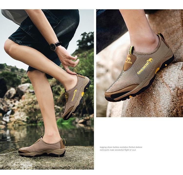 Men’s Summer Mesh Slip-On Shoes