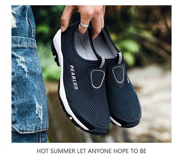 Men’s Summer Mesh Slip-On Shoes