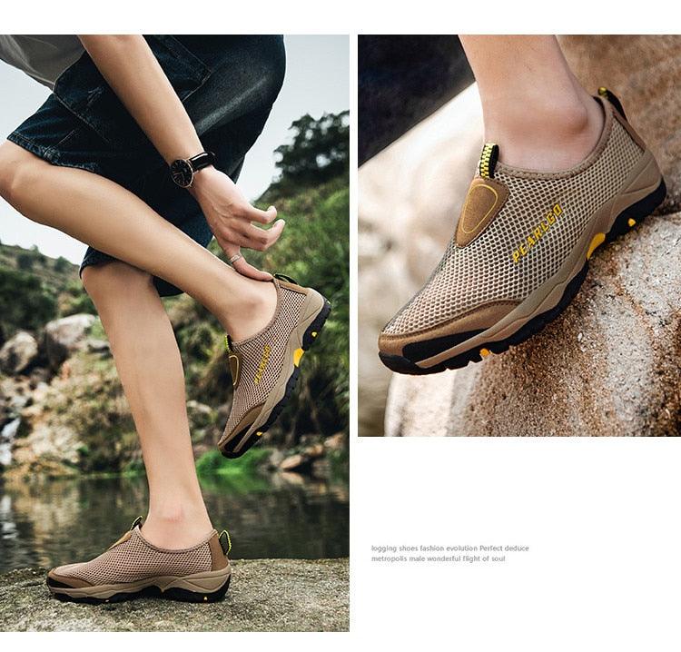 Men’s Summer Mesh Slip-On Shoes