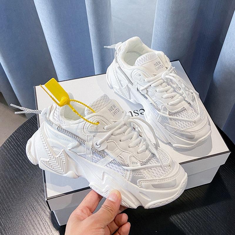 Women’s Lightweight Leather Sneakers